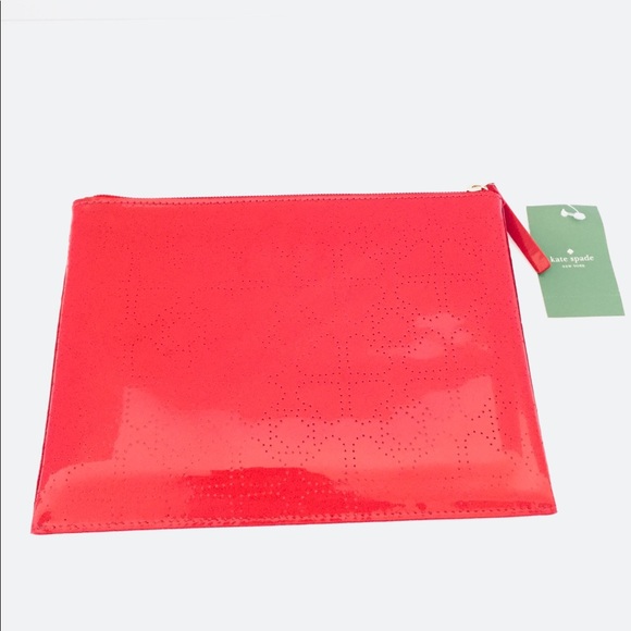 KATE SPADE Large Metro Spade Pouch - Clutch - Picture 2 of 4